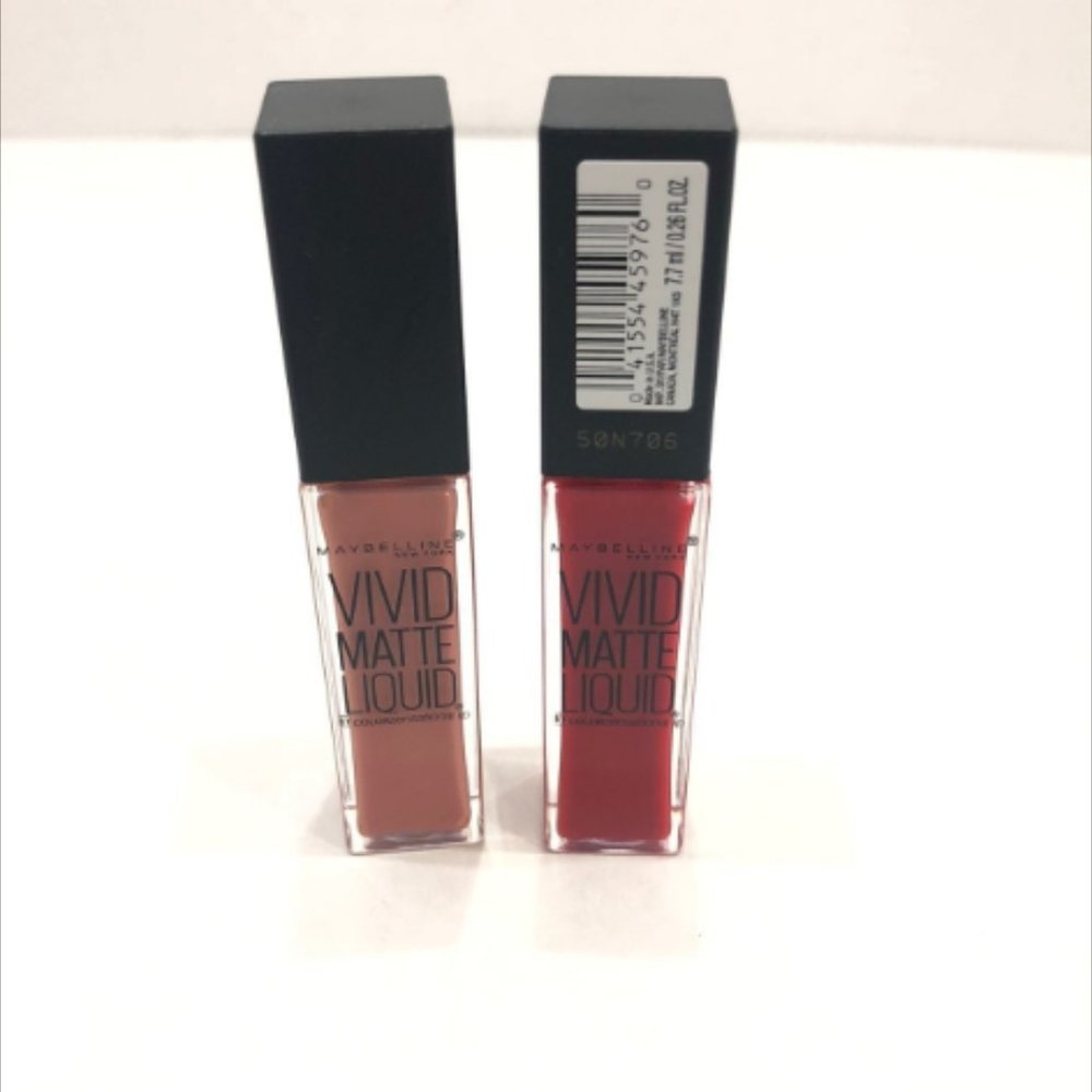 Maybelline Vivid Matte Liquid Lipsticks BUNDLE